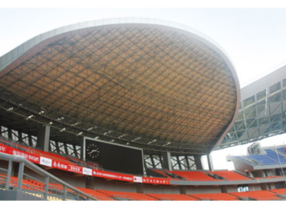 黄冈体育看台案例